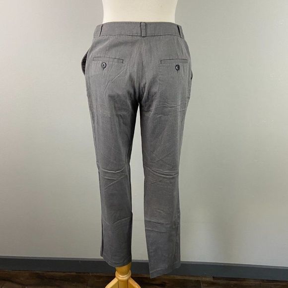 🌿4/$35 🌿 H&M‎ Grey Straight Legged Dress Pants - Picture 4 of 10